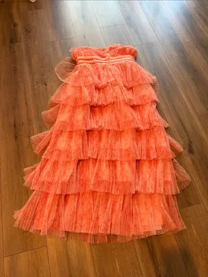 Anthropologie HUTCH Monaco Tiered Tulle Dress- size 12 thumbnail 8