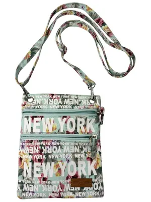 Robin Ruth New York Floral Crossbody Bag Small‎ Travel Purse Shoulder Bag thumbnail 1