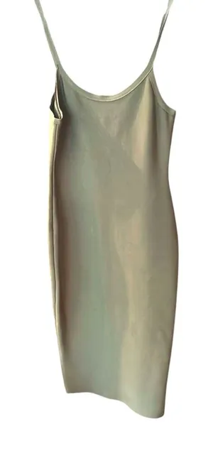 Hot Miami Styles, size‎ L, olive green bodycon dress. thumbnail 1