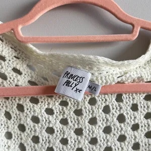 princess polly white knit crochet bolero cardigan top thumbnail 3
