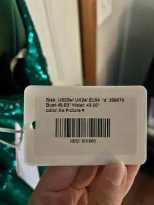 JJ's House Formal Dress green thumbnail 4