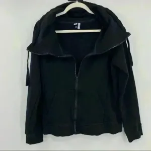 Z by Zella Full Effect Women's Black Zip‎ Activewear Casual Sweater Size L thumbnail 3