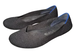 Rothy's‎ The Flat Women 10 Black Good Sustainable Knit Round Toe Ballet Shoes thumbnail 1