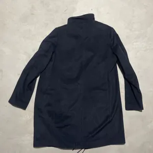 Vintage Lauren Ralph Lauren Women's Cape Dress Coat Black Wool Blend Size M thumbnail 8