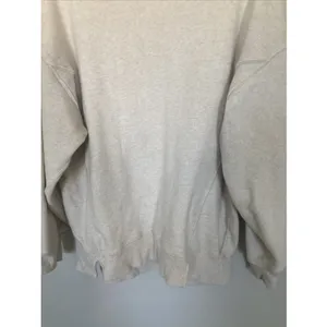 Aerie Women’s Nude Cream Oversized Crewneck Sweatshirt Long Sleeve Size Small thumbnail 4