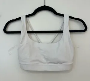 Athleta White Sports Bra XS thumbnail 1