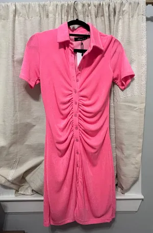 Olivaceous Pink Dress thumbnail 1