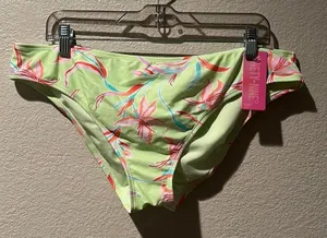 NWT Ninety-nine scrunch butt bikini bottoms sz XXL thumbnail 1