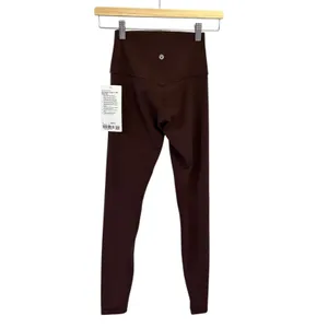 Lululemon Align HR 28" Leggings/ Tight size 4 lava Cake Brand New Authentic thumbnail 3