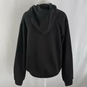 Pretty Little Thing Solid Black Relaxed Fit Hoodie Sweatshirt Size Small thumbnail 10