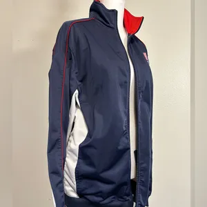 Team USA Jacket Navy and Red Jacket Blue Size M thumbnail 2