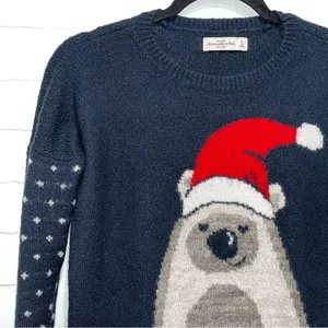 Abercrombie & Fitch Christmas Sloth Sweater thumbnail 9