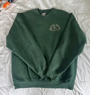 Fruit of the Loom Vintage Spring storm Green crewneck thumbnail 5