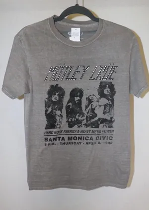 Motley Crue Santa Monica Vintage T-shirt thumbnail 5