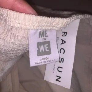 PacSun Beige Crop Top thumbnail 3