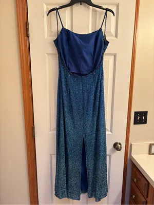 Cache Ombré Silk Beaded Maxi Dress thumbnail 6