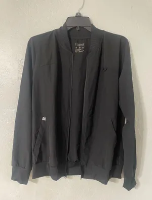 Hanes black bomber jacket thumbnail 1