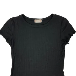 Altard State Black Crop Top Medium Short Sleeve Y2K Edgy Streetwear Night Out thumbnail 3