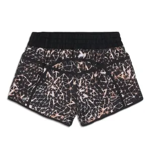 LIKE NEW LULULEMON RARE black peach and white shorts thumbnail 4