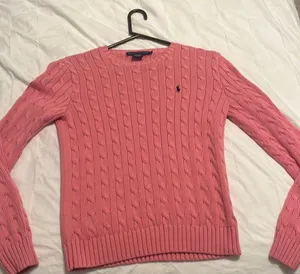 Ralph Lauren Pink Polo Sweater thumbnail 1