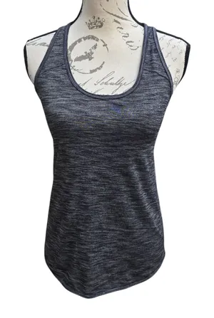 Lululemon Essential Gray Space Dye Tank‎ Top Size 2 thumbnail 1