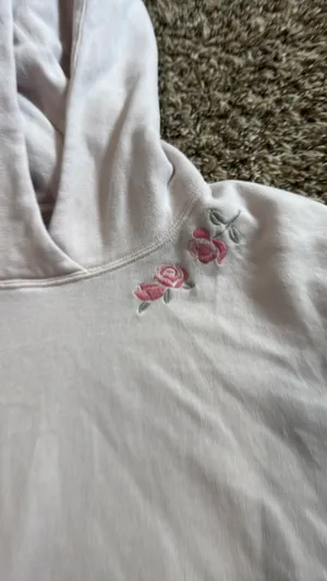Light Pink Hollister Hoodie thumbnail 4