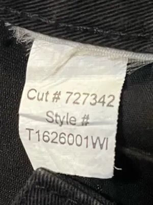 Faded Glory Black Bootcut Jeans 26 Short thumbnail 6