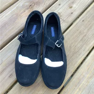 COMFY genuine leather Mary Jane shoes 🦋 Black Size 10 thumbnail 7