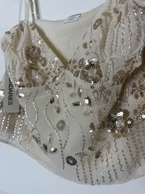 No Boundaries Large beaded sequence top thumbnail 2