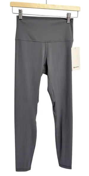 Lululemon Leggings Align HR Pant 28" Solar Grey NWT Size 6 Rare Sold Out New thumbnail 1