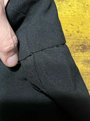Express Design Studio Skirt 8 Black Ruffle thumbnail 7