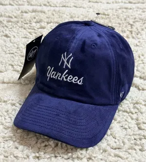 NEW 47 Brand Velour/velvet New York Yankees Spirited ’47 Clean Up Hat thumbnail 1