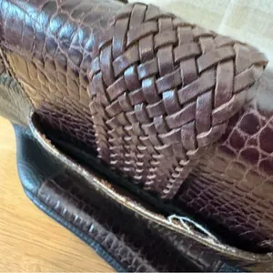 Brighton Brown And Black Shoulder Bag‎ thumbnail 4