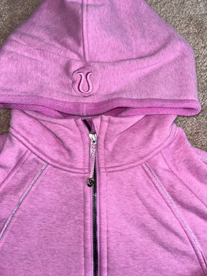 Lululemon Scuba Oversized Half-Zip Hoodie *Plush Heathered Dahlia Mauve thumbnail 5