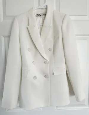 ZARA blazer suit jacket coat casual business office thumbnail 9