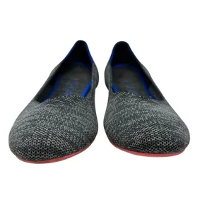 Rothy's The Flat Birdseye Knit Round Toe‎ Slip-On Charcoal Gray Size 9.5 thumbnail 4