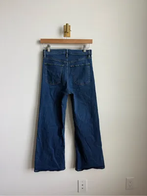 3x1 Denim Nicolette Ultra High Rise Flare Jeans Clio Size 27 thumbnail 6