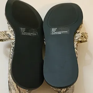 RACHEL Rachel Roy Snake Print Baby Doll Flats Size 8.5 thumbnail 7