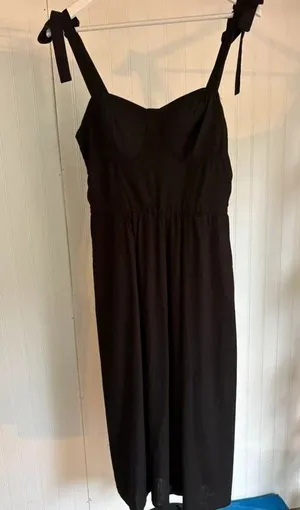 Lauren Conrad medium linen blend dress thumbnail 1