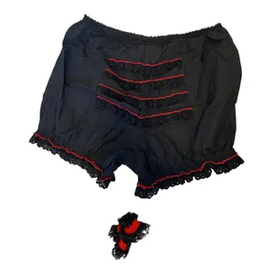 Shirley Dance Hall Hussy Black and Red Halloween Costume Size M/L thumbnail 3
