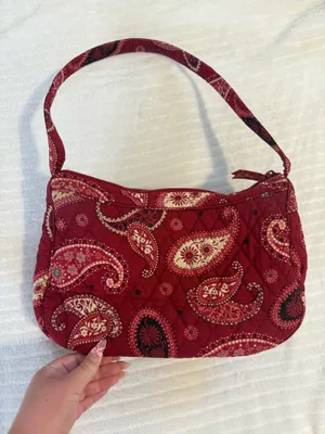 Vera Bradley Red Paisley Bag thumbnail 2