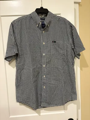 Chaps Easy Care Short Sleeve Button-Down Shirt – Size L/G thumbnail 3