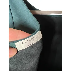 Babaton aritzia green long‎ sleeve dress thumbnail 5