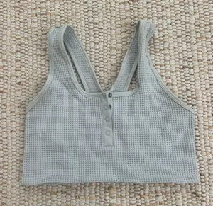 Waffle Henley Bralette thumbnail 1
