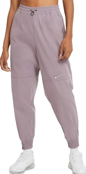 NWOT Nike Women Swoosh High Rise Woven Jogger Activewear Purple S spring $85 thumbnail 1