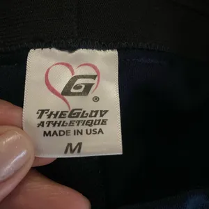 Women’s Black Softball Pants M Medium Glov Athletique Waist 28” 28x24 Inseam 24” thumbnail 6