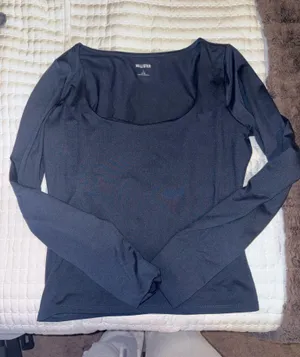 Hollister Square Neck Top Long Sleeve thumbnail 1