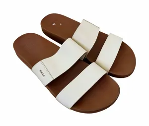 Reef Cream Cushion Vista Sandals Slides Sz 6 thumbnail 1