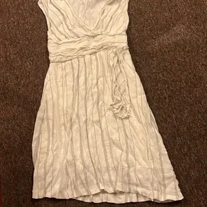 Zara white stripe dress smal‎ thumbnail 4