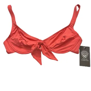 Vince Camuto Pop Coral Unpadded Bikini Top thumbnail 3
